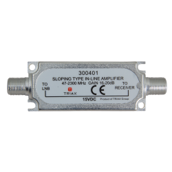 Ενισχυτής Γραμμής Terr/Sat Amplifier 47-2300MHz 16-20dB gain Triax