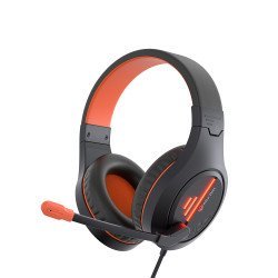MT-HP021 Gaming Ακουστικά Μαύρο + Πορτοκαλί