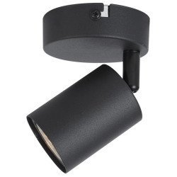 Avide φωτιστικό οροφής 1xgu10 debra μαύρο