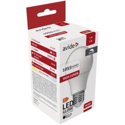 Avide Led Κοινή A60 11W E27 Θερμό 3000K Ντιμαριζόμενο