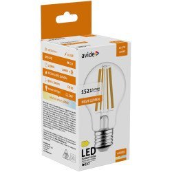 Avide led filament globe 10.5w e27 a70 nw 4000k high lumen