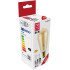 Avide led filament st57 7w e27 360° θερμό 2500k ντιμαριζόμενο/κεχριμπάρι
