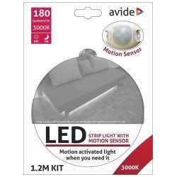 Avide LED Ταινία Αισθητήρα Φωτός Κρεβατιού 3W 3000K Avide LED Ταινία Αισθητήρα Φωτός Κρεβατιού 3W 3000K