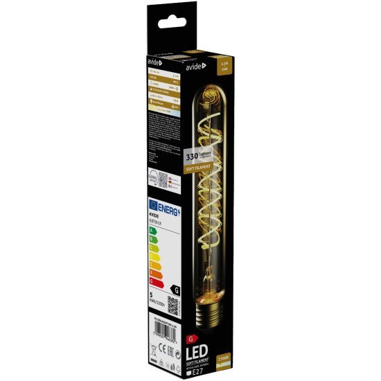 Avide Led Soft Filament T9 4.5W E27 Ew 2700K Avide Led Soft Filament T9 4.5W E27 Ew 2700K