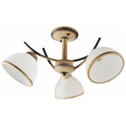 Avide κρεμαστό φωτιστικό οροφής brassik 3xe27