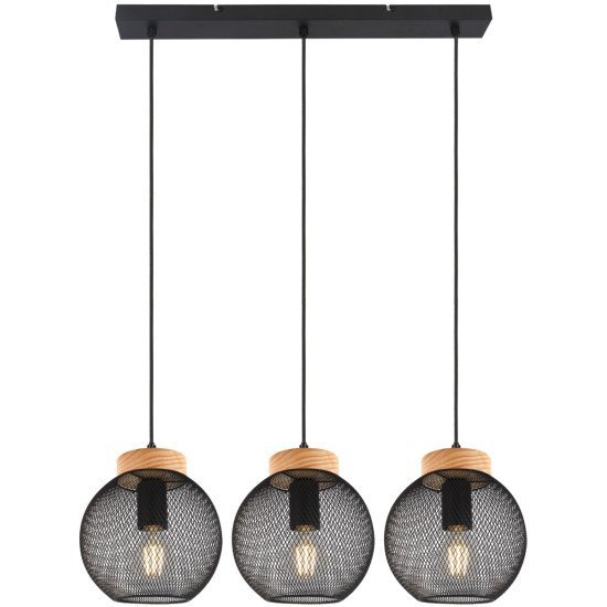 Avide pendant lamp lattice 3xe27 (ίσιο) Avide pendant lamp lattice 3xe27 (ίσιο)