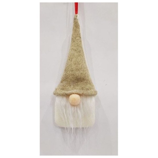 Artezan christmas gnome 16cm beige Artezan christmas gnome 16cm beige