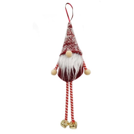 Artezan Christmas Gnome 21cm Red-White with Bells