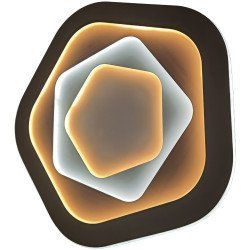 Avide μοντέρνα πλαφονιέρα οροφής led adair 134w