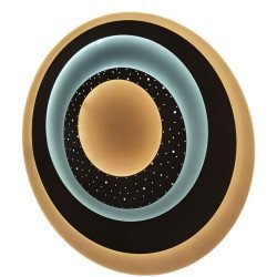 Avide μοντέρνα πλαφονιέρα οροφής led leila 80w