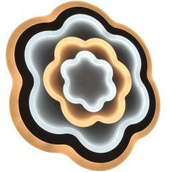 Avide μοντέρνα πλαφονιέρα οροφής led rosa 98w