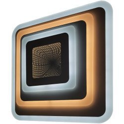 Avide μοντέρνα πλαφονιέρα οροφής led nansy-3d 81w