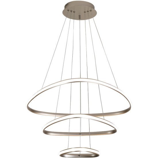 Avide led κρεμαστό φωτιστικό οροφής ilaria 75w λευκό 4000k