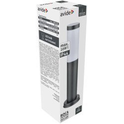 Avide Εξωτερικό Φωτιστικό Κήπου Boca 1Xe27 450Mm Ip44 Ανθρακί