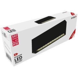 Avide εξωτερικό φωτιστικό τοίχου melbourne led 6w θερμό 3000k ip65