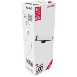 Avide εξωτερικό φωτιστικό τοίχου marseille horizontal led 8w θερμό 3000k ip54 Avide εξωτερικό φωτιστικό τοίχου marseille horizontal led 8w θερμό 3000k ip54