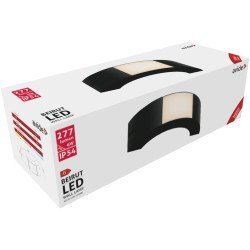 Avide εξωτερικό φωτιστικό τοίχου beirut 6w θερμό 3000k ip54