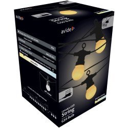 Avide Εξωτερική Γιρλάντα 5M Θερμό Με Δυνατότητα Επέκτασης