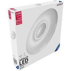 Avide led μοντέρνα πλαφονιέρα οροφής apollo 24w 410*70mm ψυχρό 6400k