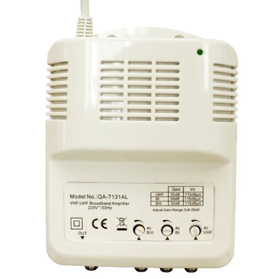 Ενισχυτής κεντρικός atc-115 uhf/vhf 35db/30db