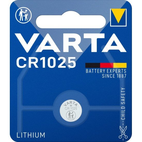 Varta Κουμπί Λιθίου 6125 CR1025 (1τμχ)