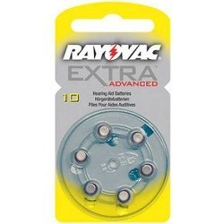 Rayovac extra advanced βαρηκοΐας 10 (6τμχ)