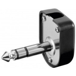 Φισ 6.3Mm Stereo Πλαστ. Αρσ. Γωνια Φισ 6.3Mm Stereo Πλαστ. Αρσ. Γωνια