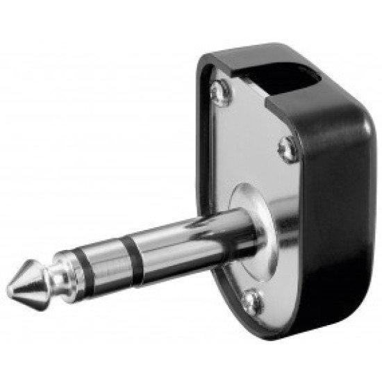 Φισ 6.3Mm Stereo Πλαστ. Αρσ. Γωνια