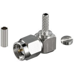 Sma αρσ / πρεσ. γωνια για rg174