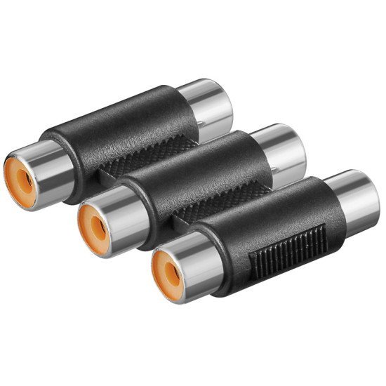 Μουφα 3 x rca θηλ / 3 x rca θηλ