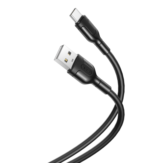 Xo nb212 2.1a usb καλώδιο for type-c μαύρο