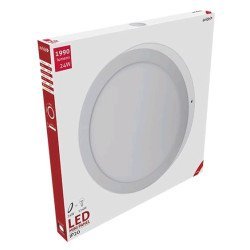 Avide led φωτιστικό οροφής επιτοίχιο στρογγυλό αλουμίνιο 24w θερμό 3000k Avide led φωτιστικό οροφής επιτοίχιο στρογγυλό αλουμίνιο 24w θερμό 3000k