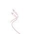 Xo Nb-Q226A 27W Silicone Two-Color Type-C To Lightning Data Cable Pink