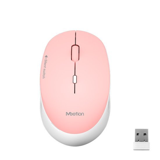 Mt-r570 2.4g ασύρματο ποντίκι / ρόζ