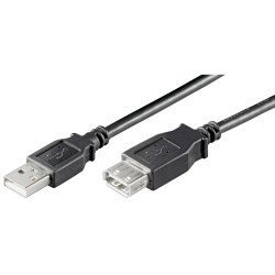 Καλωδιο usb 2.0 αρσ/θηλ 3.0m