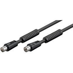 Coaxial Cable Rf 3M Black Ferrite
