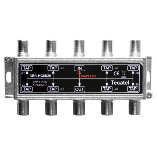 Tecatel Διακλαδωτής 1/8 TAP OFF 20dB
