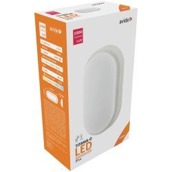 Avide στεγανή πλαφονιέρα οροφής οβάλ  (titania-o) ip54 14w λευκό 4000k άσπρο Avide στεγανή πλαφονιέρα οροφής οβάλ  (titania-o) ip54 14w λευκό 4000k άσπρο
