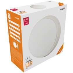 Avide στεγανή πλαφονιέρα οροφής στρογγυλό (titania-r) ip54 14w λευκό 4000k άσπρο Avide στεγανή πλαφονιέρα οροφής στρογγυλό (titania-r) ip54 14w λευκό 4000k άσπρο
