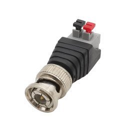 Bnc Connector Μale Pressure Clamp Bnc Connector Μale Pressure Clamp