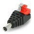 Adapter Dc Power Adapter 5.5X2.1Mm Male Terminal Block 2 Pin Pressure Clamp