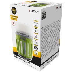 Entac φακός κάμπινγκ για κουνούπια πλαστικός πράσινο Entac φακός κάμπινγκ για κουνούπια πλαστικός πράσινο