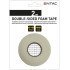 Entac Double Side Foam Tape 1X19Mm White 2M