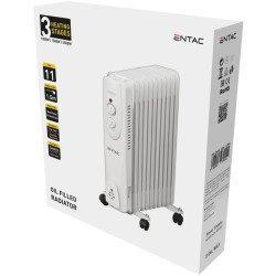 Entac oil heater 11 fins 2500w