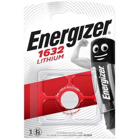 Energizer κουμπί λιθίου cr1632 Energizer κουμπί λιθίου cr1632
