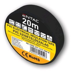 Entac μονωτική 0.13x19mm μαύρο 20μ