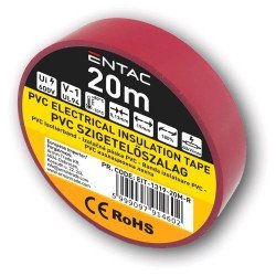 Entac μονωτική 0.13x19mm red 20μ