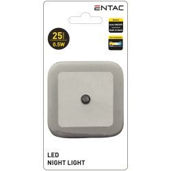 Entac night light 0.5w squared ww white Entac night light 0.5w squared ww white