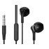 Xo ep39 half in-ear handsfree  1.15μ μαύρο