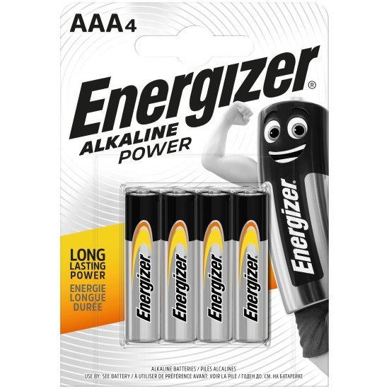 Energizer Power Αλκαλική Aaa (4Τμχ)